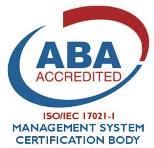 ABA management system CERTIFICATION body 300